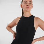 Speedo Women's Essential Hydrasuit Flex Swimsuit Swimming Costume Black BNWT