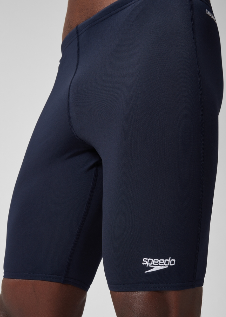 Speedo Men's Eco Endurance+ Jammer Swimsuit Swimming Costume Shorts Navy BNWT