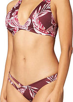 Iris & Lilly Women's Non-Padded One Shoulder Bikini Swimsuit Swimming Costume