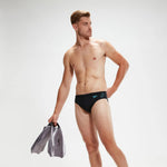 Speedo Men's Hyperboom Splice 7cm Brief Swimming Costume Swimsuit Briefs BNWT