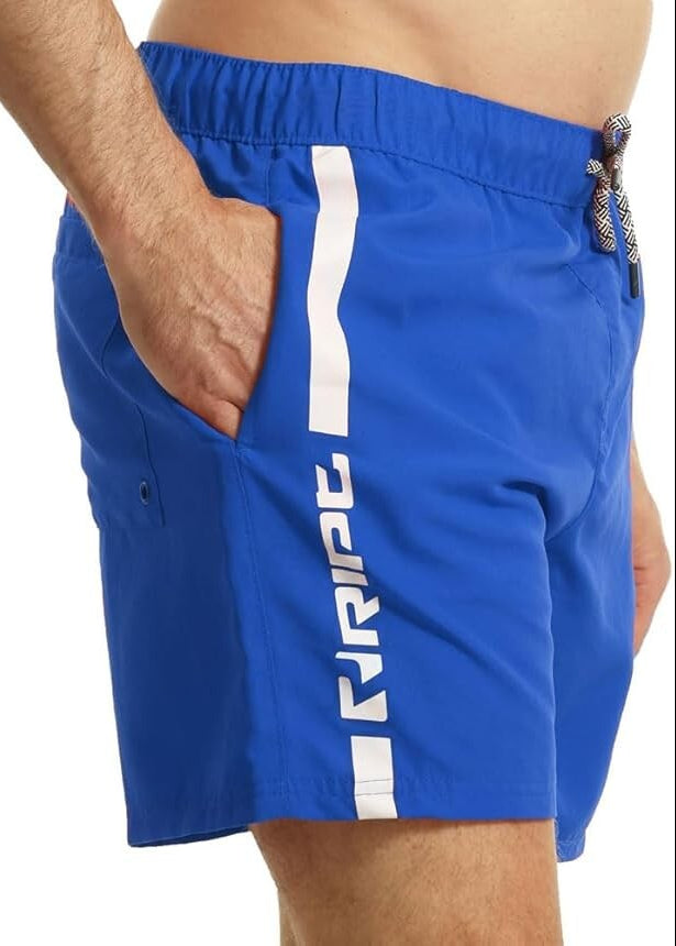 Ript Essentials Men's Quick Dry Swimming Swim Shorts Trunks Black Swimming BNWT