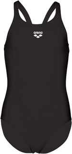 Arena Girls Dynamo Jr Junior One Piece Swimsuit Swimming Costume Black BNWT