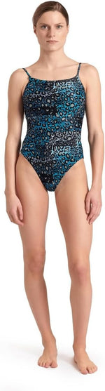 Arena Women's Water Print Swimsuit Swimming Costume Swimwear BNWT
