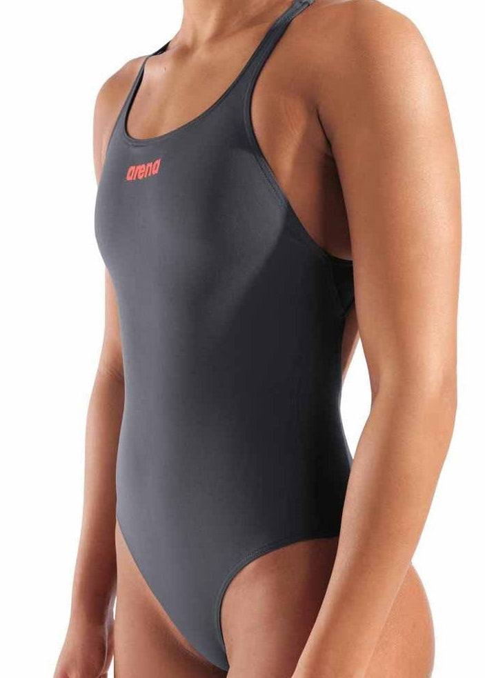 Arena Women's Team Swim Tech Solid Swimsuit Swimming Costume Girls Swimwear BNWT