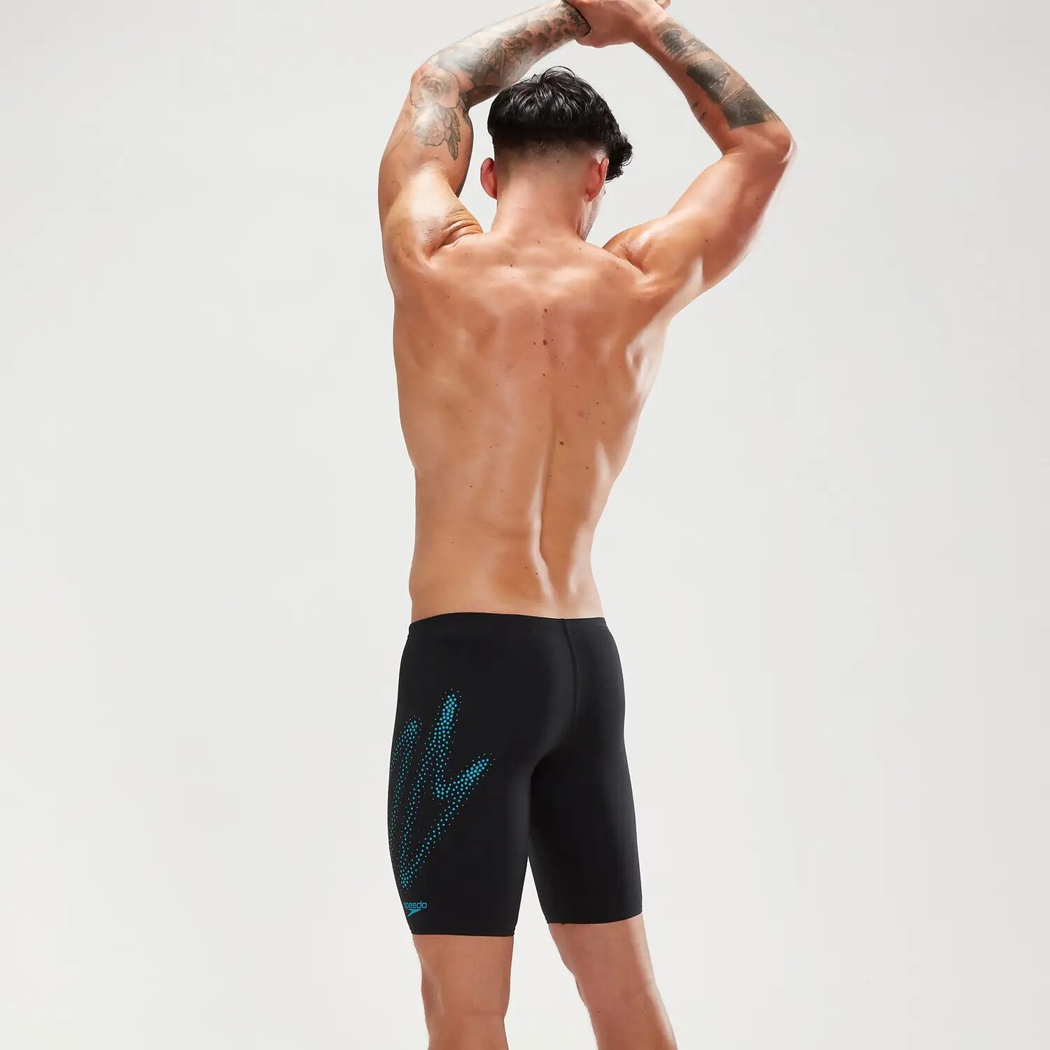 Speedo Men's Hyperboom Placement Jammer Swimsuit Swimming Costume Shorts BNWT
