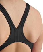 Arena Girls Dynamo Jr Junior One Piece Swimsuit Swimming Costume Black BNWT