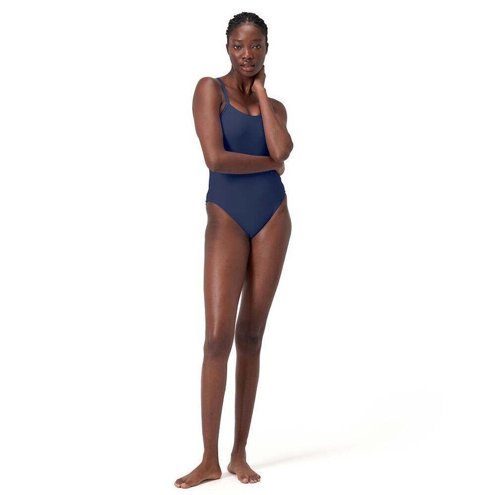 Speedo Women's Colourblock Racerback Swimsuit Swimming Costume Swimwear BNWT