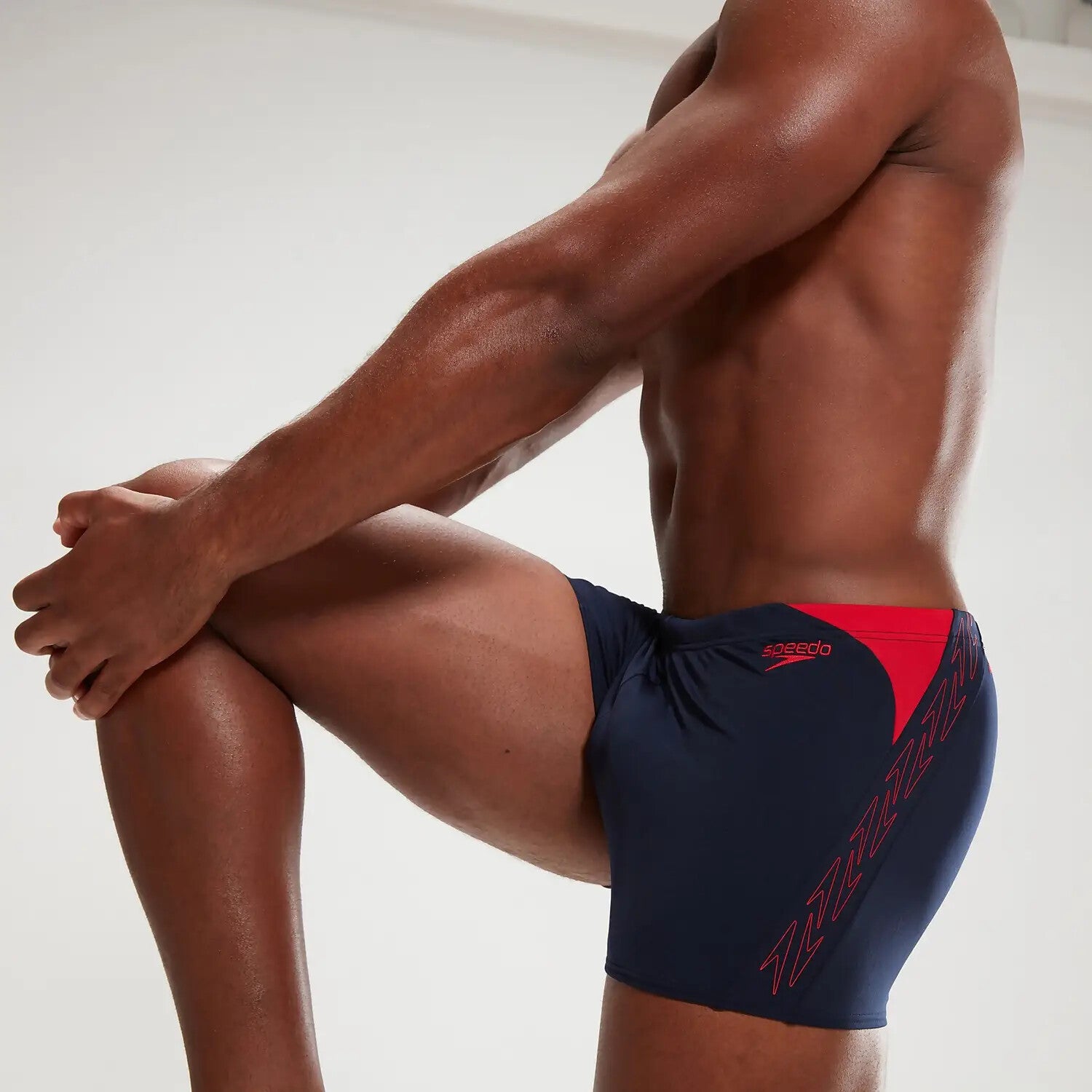 Speedo Men's Hyperboom Splice Aquashort Swimsuit Swimming Costume Trunks BNWT