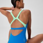 Speedo Women's Flex Band Swimsuit with Swim Bra Swimming Costume BNWT