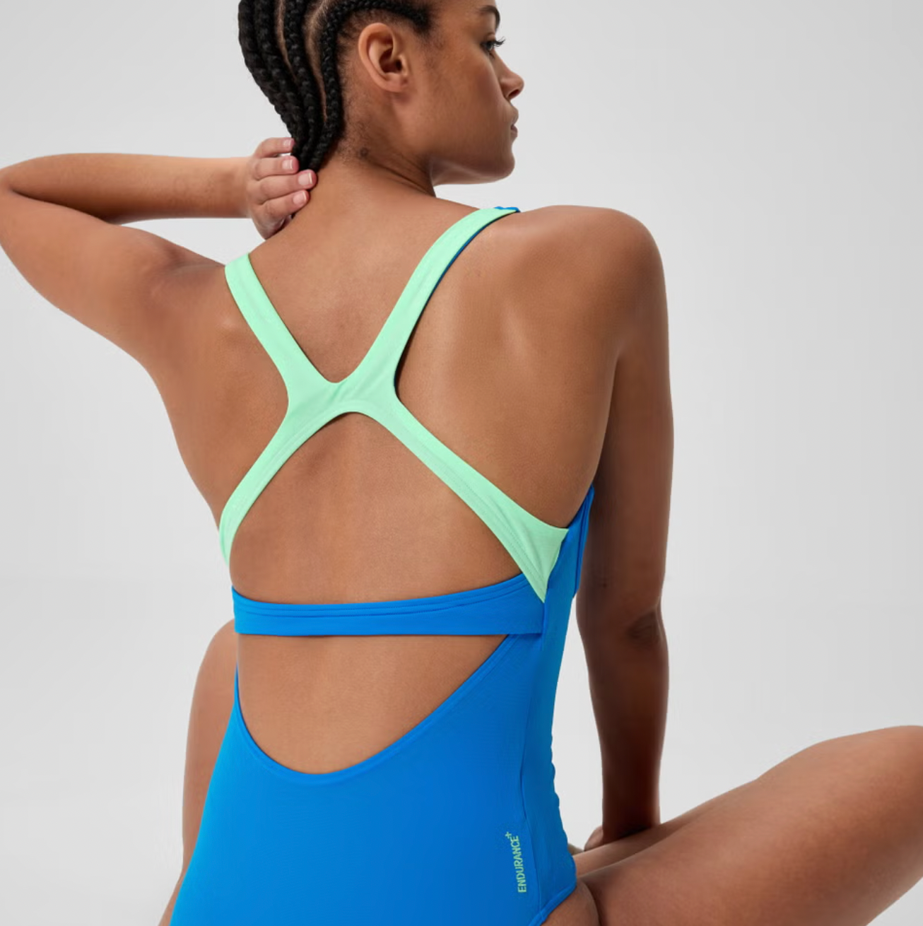 Speedo Women's Flex Band Swimsuit with Swim Bra Swimming Costume BNWT