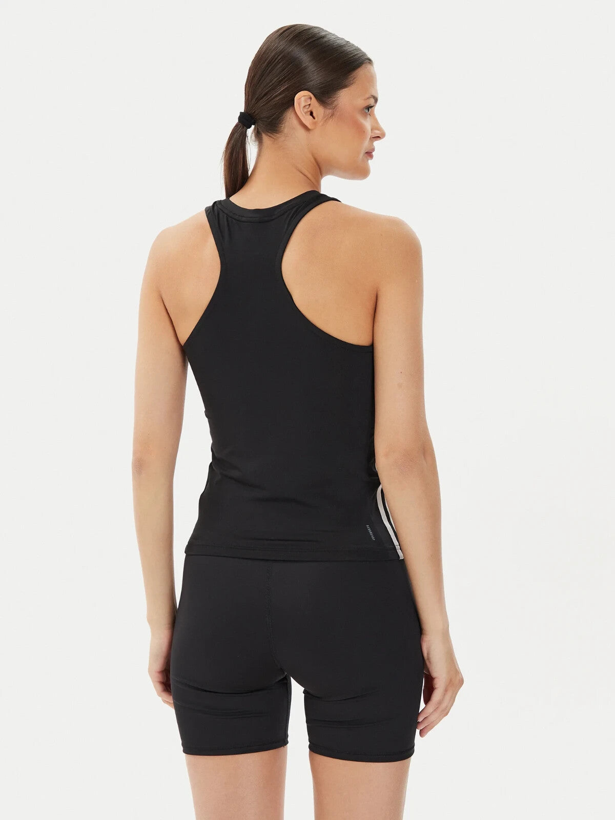 Adidas Women's Train Essentials 3 Stripes Tank Top Swimsuit HR7815 BNWT