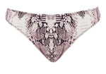 Figleaves Women's Curve Snake Bikini Bottoms Briefs Swimsuit Swimming Key West