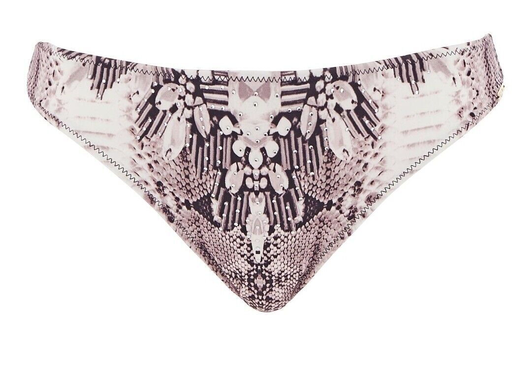 Figleaves Women's Curve Snake Bikini Bottoms Briefs Swimsuit Swimming Key West