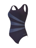 Zoggs Women's Sandon Scoopback Ecolast Swimsuit Swimming Costume BNWT