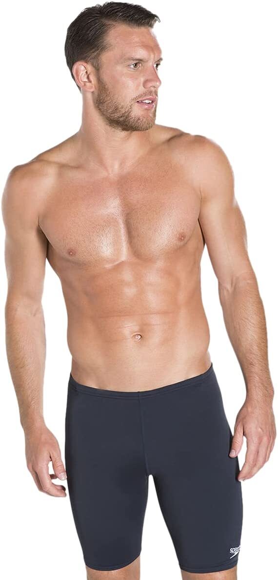 Speedo Men's Endurance+ Jammer Trunks Swimsuit Swimming Costume Navy BNWT