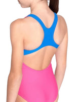 Arena Girl's Swim Pro Back Graphic Swimsuit Swimming Costume BNWT