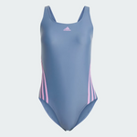 Adidas Women's 3-Stripes One Piece Swimsuit Swimming Costume IY9720 Three BNWT