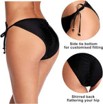 CharmLeaks Women's Medium Waist Bikini Bottom Swimsuit Swimming Costume BNWT