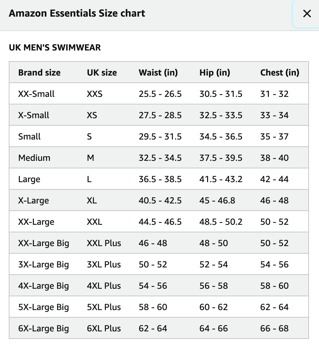 Amazon Essentials Men's 9” Quick Dry Swim Shorts Trunks Swimsuit Swimming BNWT