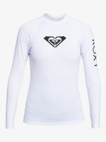 Roxy Women's Whole Hearted Long Sleeved Rash Vest Top Surf Shirt Swimsuit BNWT