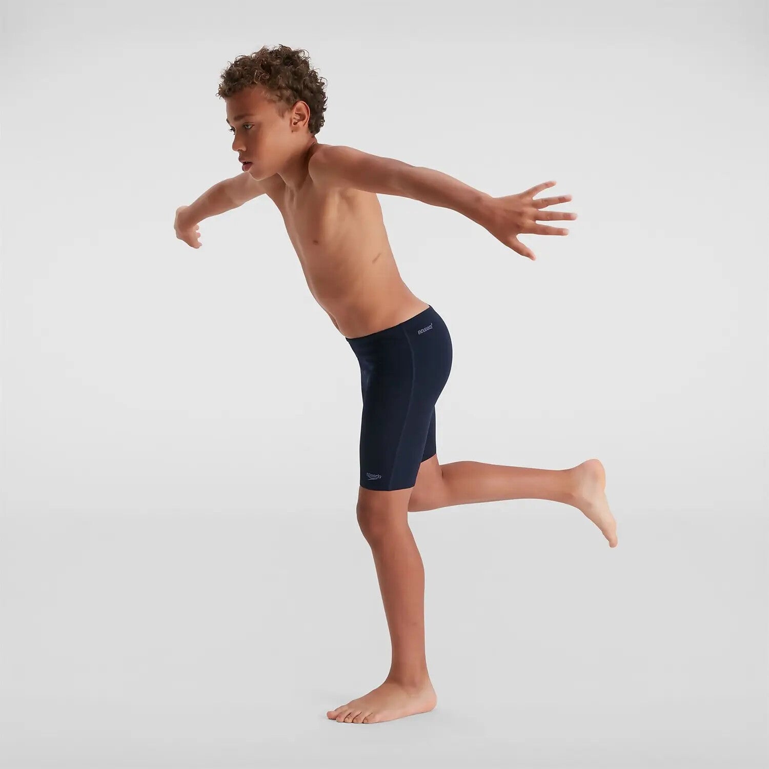 Speedo Boy's Eco Endurance+ Jammer Swimsuit Swimming Costume Shorts Navy BNWT