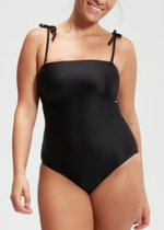Speedo Women's Shaping Bandeau Swimsuit Swimming Costume Ladies Swimwear BNWT