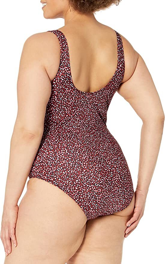 Amazon Essentials Women's One Piece Coverage Swimsuit Swimming Costume BNWT