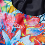 Speedo Women's Digital Placement U-Back Swimsuit Swimming Costume BNWT