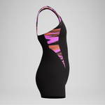 Speedo Girl's Hyperboom Splice Legsuit Swimsuit Swimming Costume Child Kids BNWT
