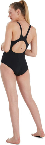 Speedo Women's Hyperboom Placement Muscleback Swimsuit Swimming Costume BNWT