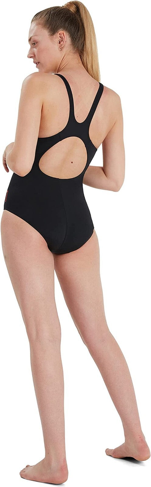 Speedo Women's Hyperboom Placement Muscleback Swimsuit Swimming Costume BNWT