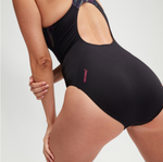 Speedo Women's Hyperboom Splice Muscleback Swimsuit Swimming Costume BNWT