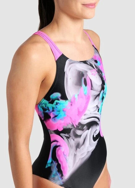 Arena Women's Imaginary Pro Back One Piece Swimsuit Swimming Costume BNWT