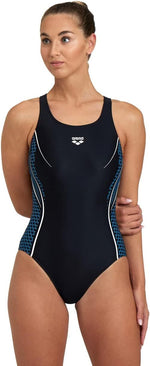 Arena Women's Modular V Back One Piece Swimsuit Swimming Costume BNWT