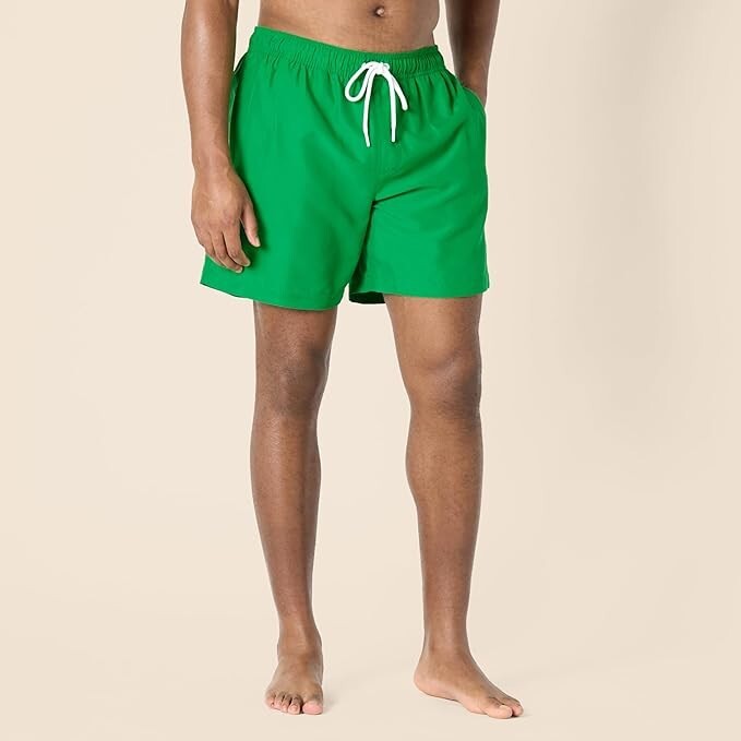 Amazon Essentials Men's 7” Quick Dry Swim Shorts Trunks Swimsuit Swimming BNWT