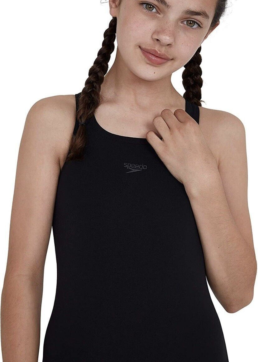 Speedo Girls Junior Essential Endurance+ Medalist Swimsuit Swimming Costume BNWT