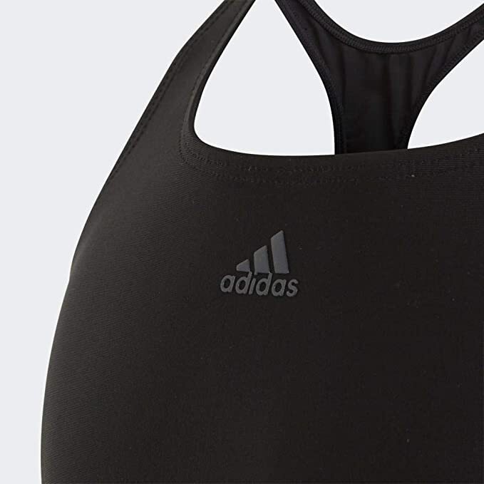 Adidas Girls Fit 3 Three Stripe Bikini Kids Swimsuit Swimming Costume BNWT