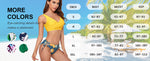 CheChury Women's High Waist Bikini Swimsuit Swimming Costume BNWT