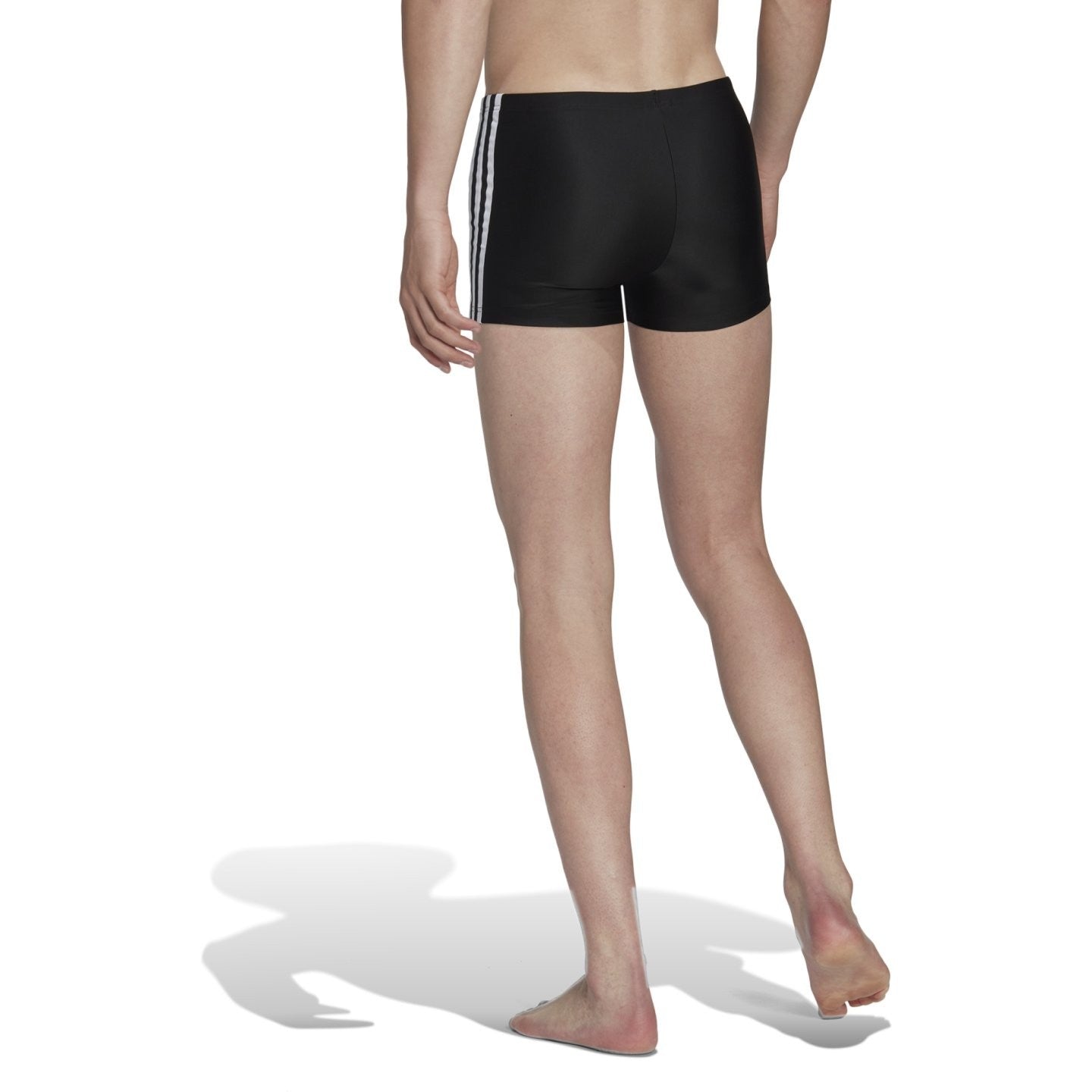 Adidas Men's Classic 3-Stripe Boxer Swim Shorts Swimsuit Swimming HT2073 BNWT