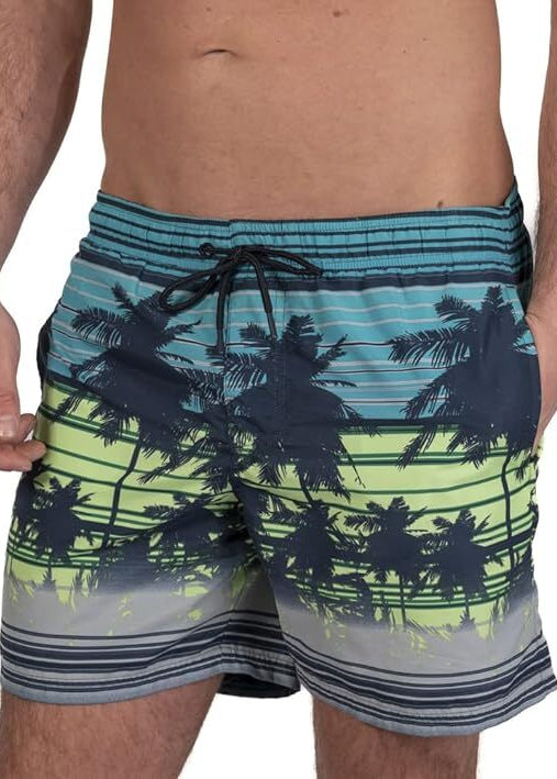 Ript Essentials Men's Quick Dry Swimming Swim Shorts Trunks Swimsuit Lime BNWT