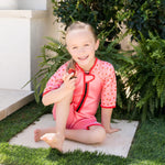 Splash About Shorty Wetsuit Strawberry Field Toddler Kids Girls Boys BNWT