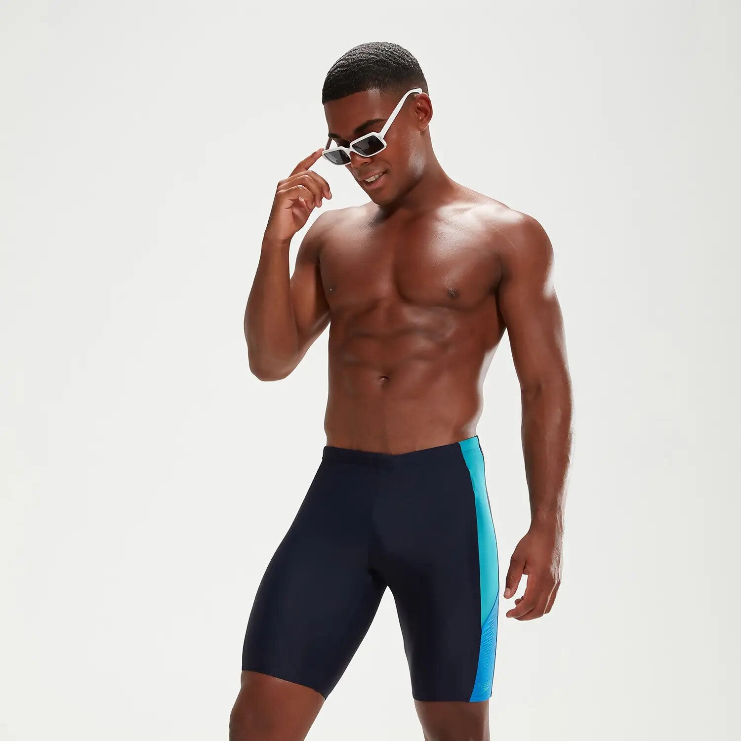 Speedo Men's Dive Splice Jammer Swim Swimming Costume Shorts Swimwear BNWT