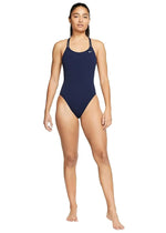 Nike Women's Hydrastrong Solid Spiderback Swimming Costume Swimsuit BNWT