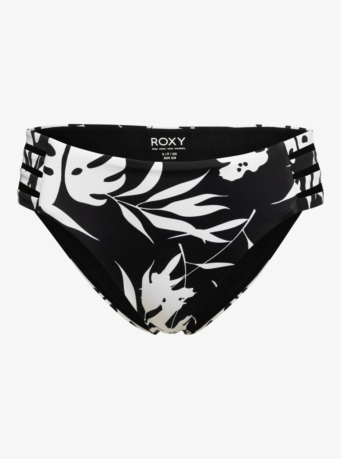 Roxy Women's Love The Rocker Bikini Bottoms Surf Beach Swimsuit Brief BNWT