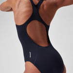 Speedo Women's Eco Endurance+ Medalist Swimsuit Swimming Costume Navy 2025 BNWT