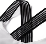 DOULAFASS Women's Racerback Bikini Set Swimsuit Swimming Costume Mesh BNWT