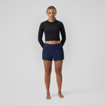 Speedo Women's Lookout Swim Shorts Swimsuit Swimming Costume Navy BNWT