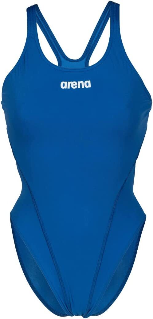 Arena Women's Solid Swim Tech Team Swimsuit Swimming Costume Girl's BNWT