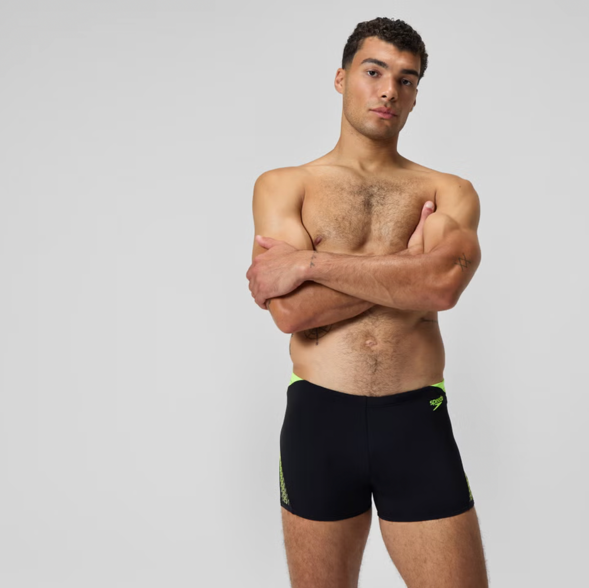 Speedo Men's Hyperboom Splice Aquashort Swimsuit Swimming Costume Trunks BNWT
