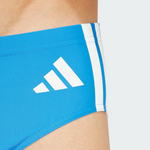 Adidas Men's 3 Stripes Swim Trunk Brief Swimming Costume Swimsuit JN6541 BNWT